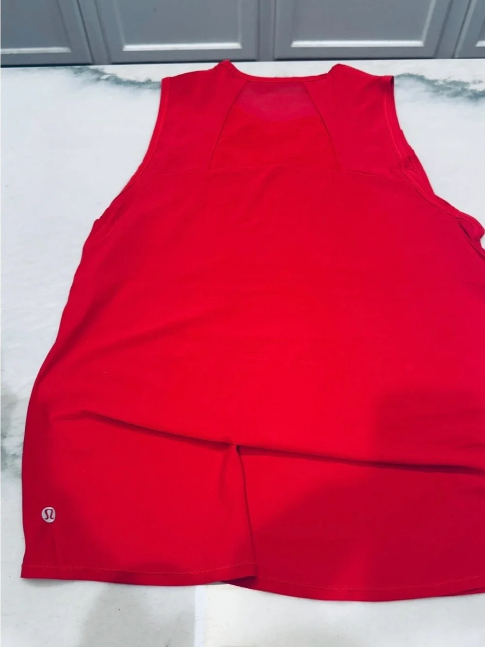 Lululemon Oxford Red Sculpt Tank Top Size 4 Like New
